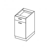 LAYMAN - LORA DS 4/1 Szafka dolna 40 z 1 szufladą (starmotion)