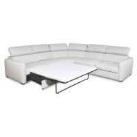 FENIKS MEBLE - DOMUS Narożnik 2,5FL-E-1BB-1 ELR | Z funkcją spania | Z fotelem z elektryczną funkcją relaks