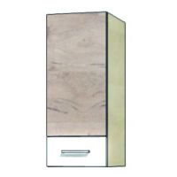 FADOME - ECONO Szafka ECO-30G Kuchenna | 30 cm | Górna | Korpus sonoma | Okucia Basic