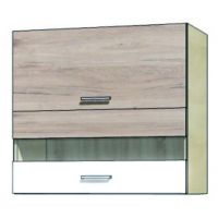 FADOME - ECONO Szafka ECO-41G Kuchenna | 80 cm | Górna | Korpus sonoma | Okucia Basic