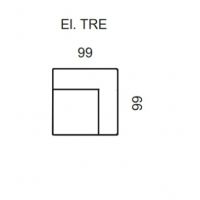 Bydgoskie Meble - ALEXANDRIA EL. TRE elemnt narożny