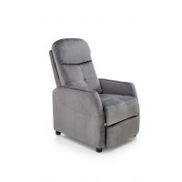 HALMAR - FELIPE 2 Fotel rozkładany | popielaty