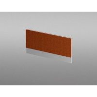 BIURO SERWIS - INTELLI Przegroda do biurka I-810 | Panel Płytowy Tapicerowany | L=100 cm