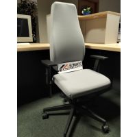 NOWY STYL - BJARG Fotel Obrotowy SWIVEL CHAIR HB UPH | Oparcie Wysokie | Tapicerka Grupa 2 Valencia VL4045 | DOSTĘPNY OD RĘKI