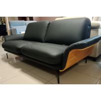 FENIKS MEBLE - PLANET Sofa 3 | Skóra naturalna Hermes Nero | DOSTĘPNA OD RĘKI