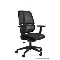 UNIQUE MEBLE - ERGO LOW Fotel Obrotowy ZM-716B | Siedzisko Tkanina