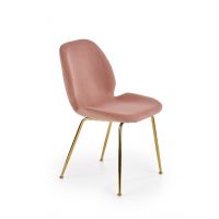 HALMAR - K381 Krzesło | różowy