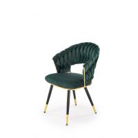 HALMAR - K551 Krzesło | ciemny zielony