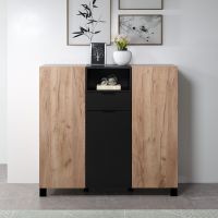 MC AKCENT - KENDO Komoda wysoka 3 drzwi | 2119872E3