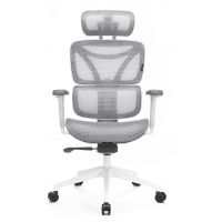 EKO-LIGHT - CONTROL SERIES Fotel Obrotowy Gamingowy LV0655 | Biały | Zgodny z Rozporządzeniem z 2023 roku