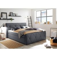 MEBLE BEST - Łóżko Kontynentalne Vista Megacomfort HR | z tradycyjnym pojemnikiem na pościel 160x200