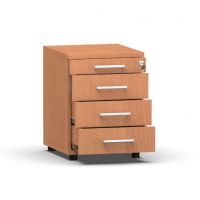 SEKTOR GROUP - Kontener Biurowy M00206 | 4 - szufladowy | Głębokość 56 cm