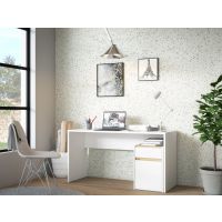 Forte - MODULTRICK MDUB112-M961 Biurko 140 cm z szufladą i szafką