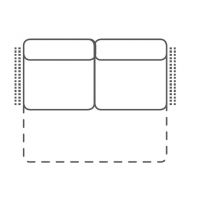 FENIKS MEBLE - MAYON Sofa 2,5F BB z funkcją spania | bez boków