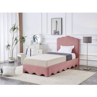 HALMAR - ORSO 90 Łóżko | różowy