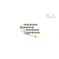 Forte - JOAKIMIS IZLED17L11P4-WN01 Oświetlenie 4-pkt