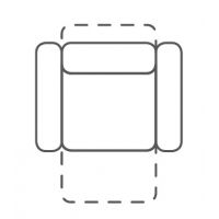 FENIKS MEBLE - PESARO Fotel 1EL z relaksem elektrycznym