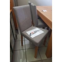 KLOSE - PETER Krzesło | Dąb dziki | Tkanina Varese Steel | 6 sztuk | DOSTĘPNE OD RĘKI