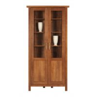 UNIMEBEL - NATURAL COLLECTION witryna narożna A-31