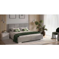 Forte - POMOZA Łóżko tapicerowane 140x200 | LTPOM14X