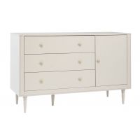 PINIO - PETITE Komoda 3-szuflady + 1-drzwi | Szampański