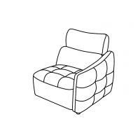 Bydgoskie Meble - DAVOS Segm.1P | Segment 1 z prawym bokiem