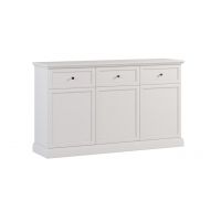 GAŁA MEBLE - LUCCA White Komoda K3D3S