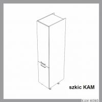 KAM - KAMMONO Szafka SD...D2/71 | MN 40-60 | Słupek do szafek wiszących W/71 | 2 drzwi | Front nowoczesny P4