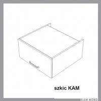 KAM - KAMMONO Szafka SNO60/29N | Górna | Nad słupek AGD | Front nowoczesny P2