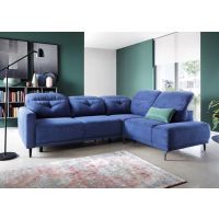 ETAP SOFA - SANDRA Narożnik 2,5F-E-HT/BK// HT/BK-E-2,5F | Z funkcją spania i pojemnikiem