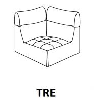 Bydgoskie Meble - DAVOS El.TE | element narożny