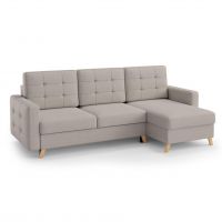 Mars Meble - VEGAS CAPPUCCINO Narożnik z funkcją i pojemnikiem | VELO 624 | PROMOCJA