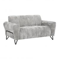 Mars Meble - VOLARE Sofa 2 osobowa bez funkcji | SILVER – Vega 12 | PROMOCJA