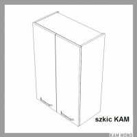 KAM - KAMMONO Szafka W.../90 | MN 60-80 | Górna | 2-drzwi | Front nowoczesny P2