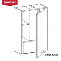 KAM - KAMMONO Szafka WP3C60.1/90 | Górna do szafek o wys. 90 cm | Z okapem | Front nowoczesny P4