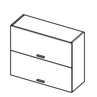 LAYMAN - BLANKA Szafka WPO 9/72 górna 90 cm 2 klapy