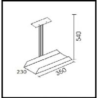 AMS Meble Biurowe - Zawieszka pod komputer PK1/Z | metalowa