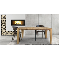 ORTUS - AMADEO Dąb Stół okrągły rozkładany