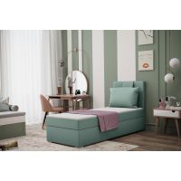 SOFIA MEBLE - AMANDA Łóżko kontynentalne z pojemnikiem 80x200