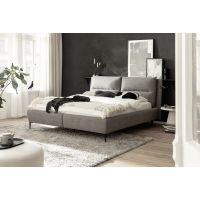 MC AKCENT - AUCKLAND Łóżko z pojemnikiem | 140x200 | Tkanina Puente 92 | AUC14003