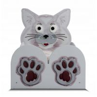 PLASTIKO - KOTEK MAŁY Łóżko parterowe | 160x110x90 h cm