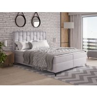 STOLLECH - BARI Pocket Łóżko kontynentalne z pojemnikiem ( sprężyny kieszeniowe 7-strefowe) | 140/200