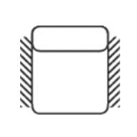 FENIKS MEBLE - BENETTO Fotel 1 W BB | Wysuwane siedzisko | Bez boków