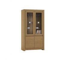 MEBLOMAX PÓŁROLA - BERGAMO Witryna 4D