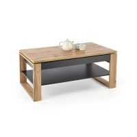 HALMAR - BETTY Ława z podnoszonym blatem | dąb artisan/czarny | z PL