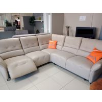 FENIKS MEBLE - BOSS Narożnik 1ELL-1BB-EM-2,5FR | z funkcją spania | Fotel z elektryczną funkcją relaks