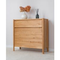 KATMANDU MEBLE - CAMPI Szafka na buty niska | Dąb | KULCA17