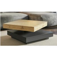 SIGNAL - COTTO Ława | Dąb Artisan | Antracyt | z MR