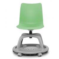 BGROUP - COWORKER Fotel Obrotowy PPL S140 | Oparcie z Tworzywa | Schowek pod Siedziskiem