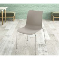 BGROUP - COWORKER Krzesło Konferencyjne PPL S40 | Stelaż Metalowy na 4 nogach | Oparcie z Tworzywa